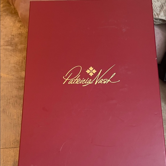 Patricia Nash Aqua and Brown Embossed Crossbody - Picture 3 of 8